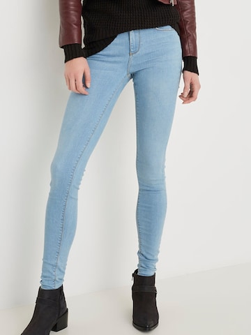 VERO MODA Skinny Jeans 'Lux' in Blue: front