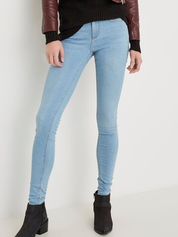 VERO MODA Skinny Jeans 'Lux' i blå: framsida
