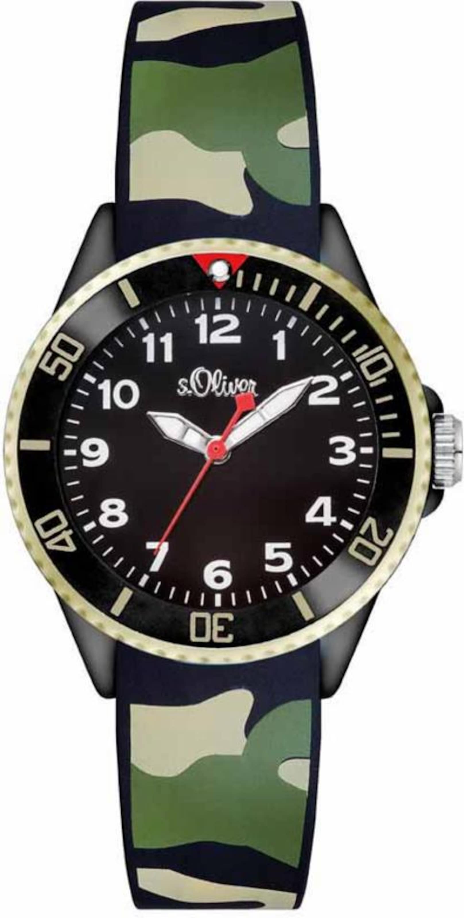 s.Oliver Watch in Green: front