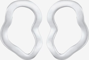 ELLI Earrings 'Organic' in Silver