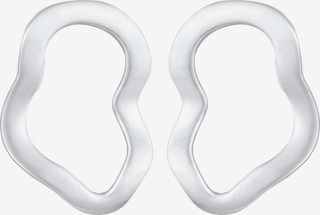 ELLI Earrings 'Organic' in Silver