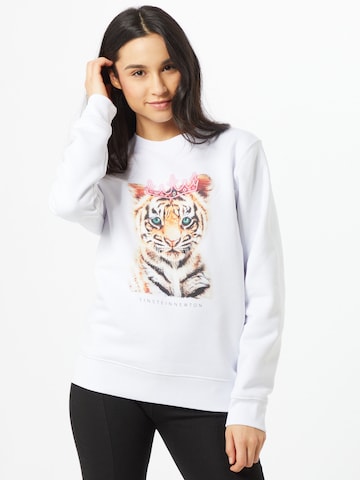 EINSTEIN & NEWTON Sweatshirt 'Baby Queen' in White: front