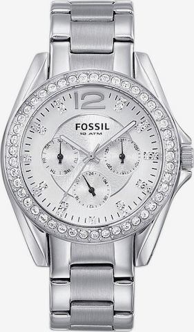 FOSSIL Analog Watch 'RILEY' in Silver