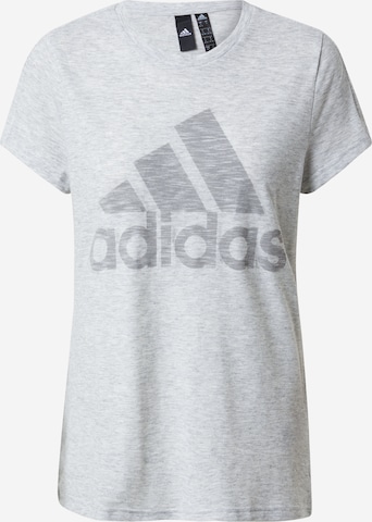 Tricou funcțional de la ADIDAS SPORTSWEAR pe gri: față