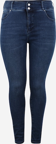 Skinny Jeans 'Monica' de la Forever New Curve pe albastru: față