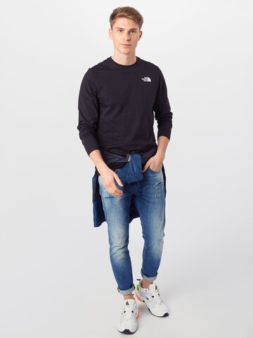 THE NORTH FACE Regular fit Shirt 'Red Box' in Zwart