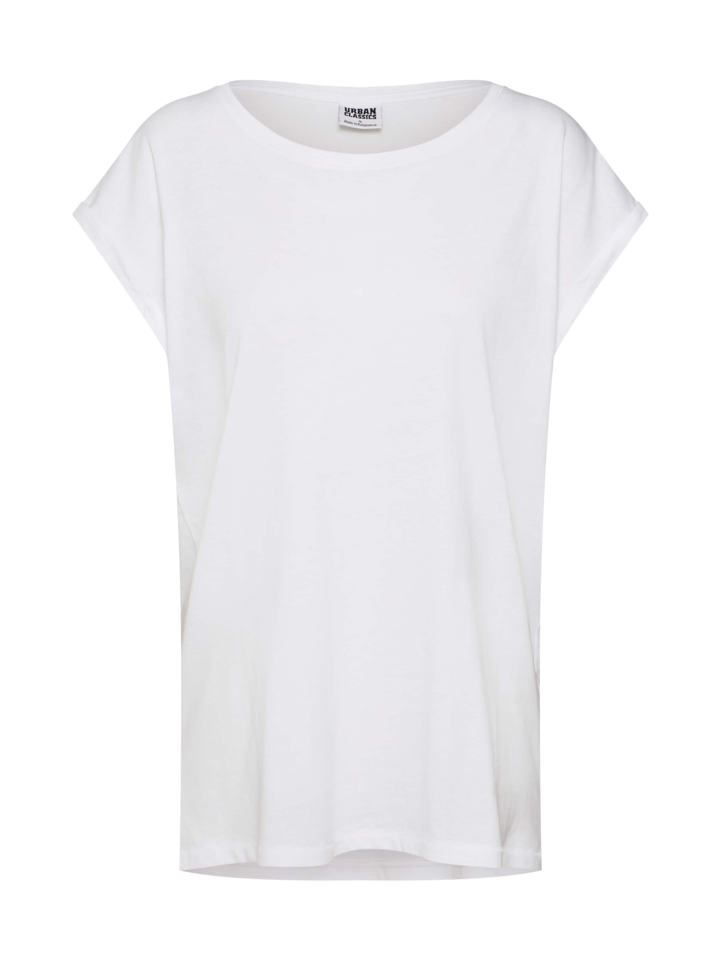 T-shirt Urban Classics en blanc : devant