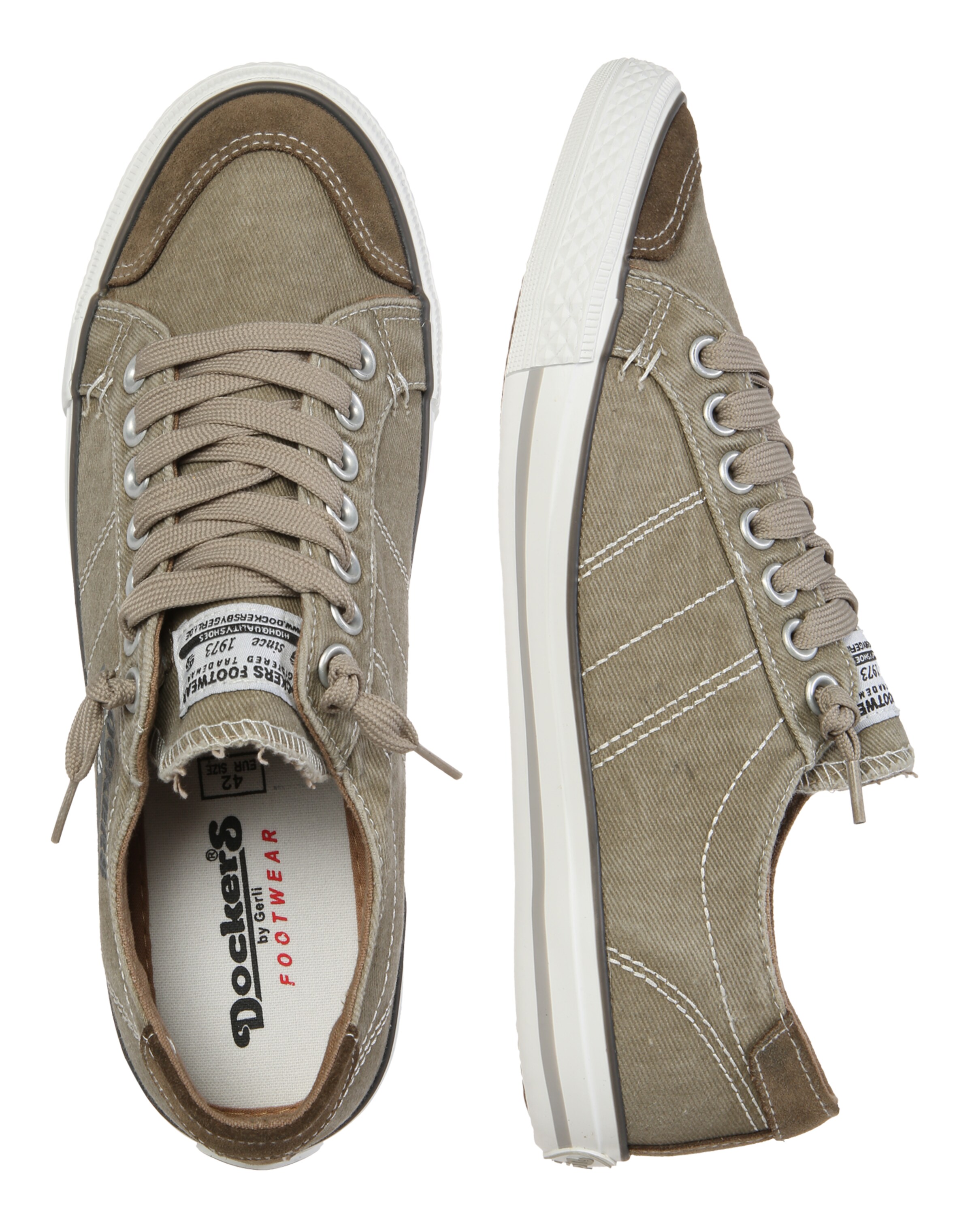 Dockers by Gerli Trampki niskie w kolorze szary