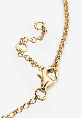 ELLI Fußschmuck 'Love-Schriftzug' in Gold