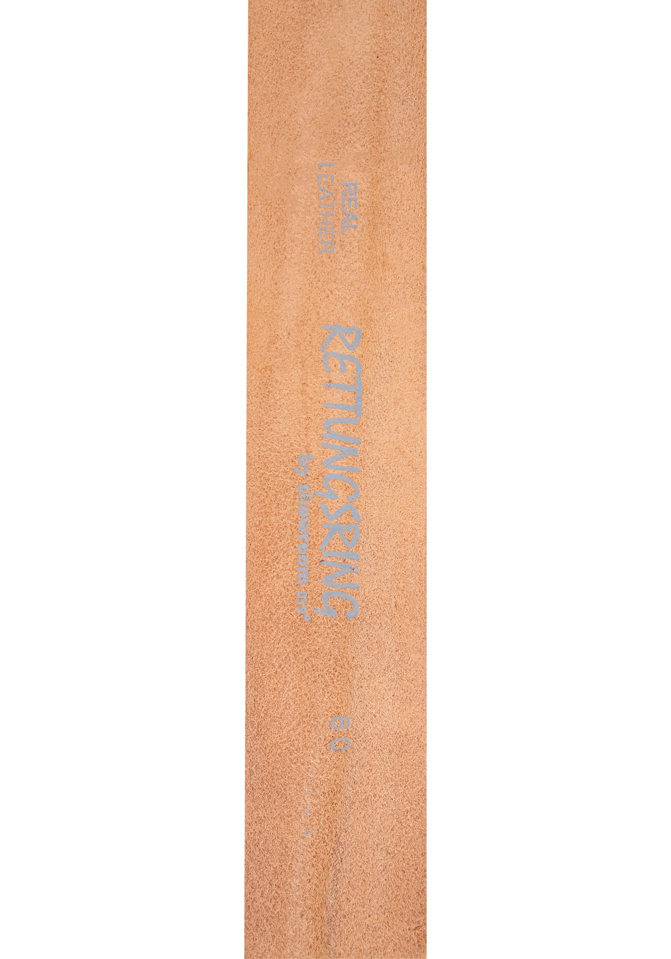 RETTUNGSRING by showroom 019° Ledergürtel 'Masterlux' in Braun