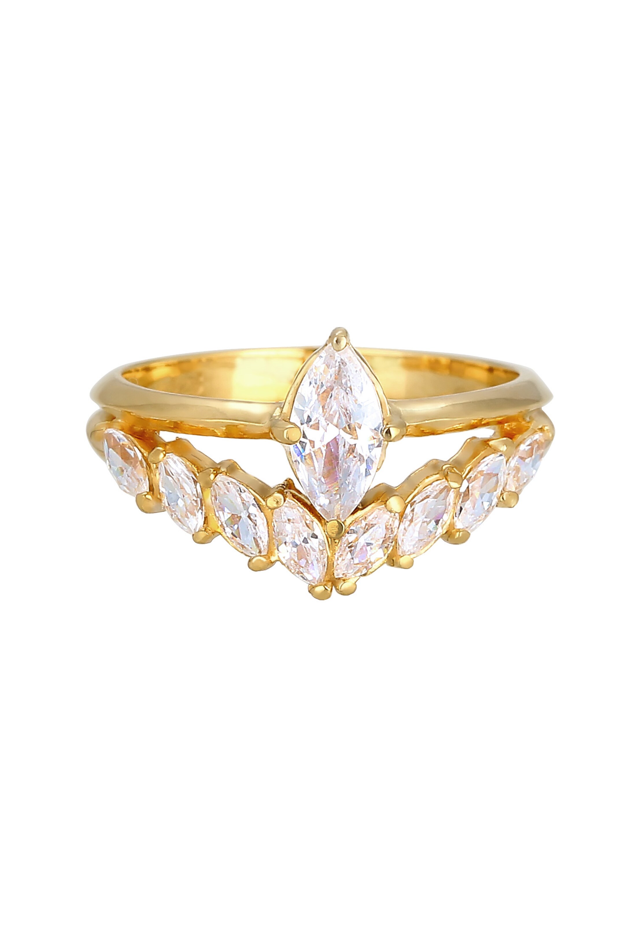 ELLI PREMIUM Prsteň - Zlatá