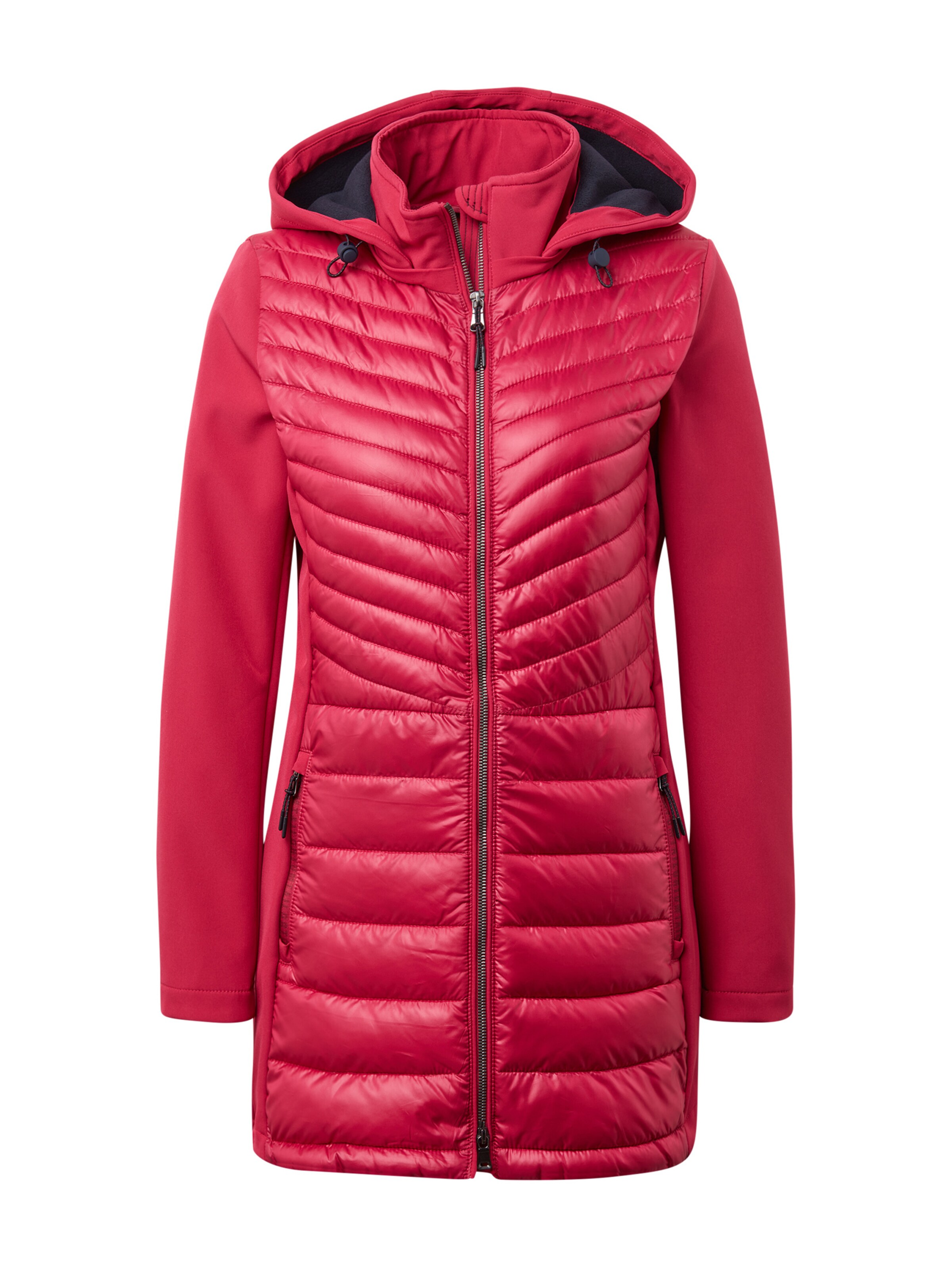 TOM TAILOR - Mantel in cranberry