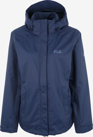 Veste outdoor 'Seven Lakes' JACK WOLFSKIN en bleu : devant