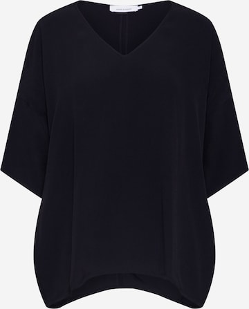 Samsøe Samsøe - Blusa em preto: frente