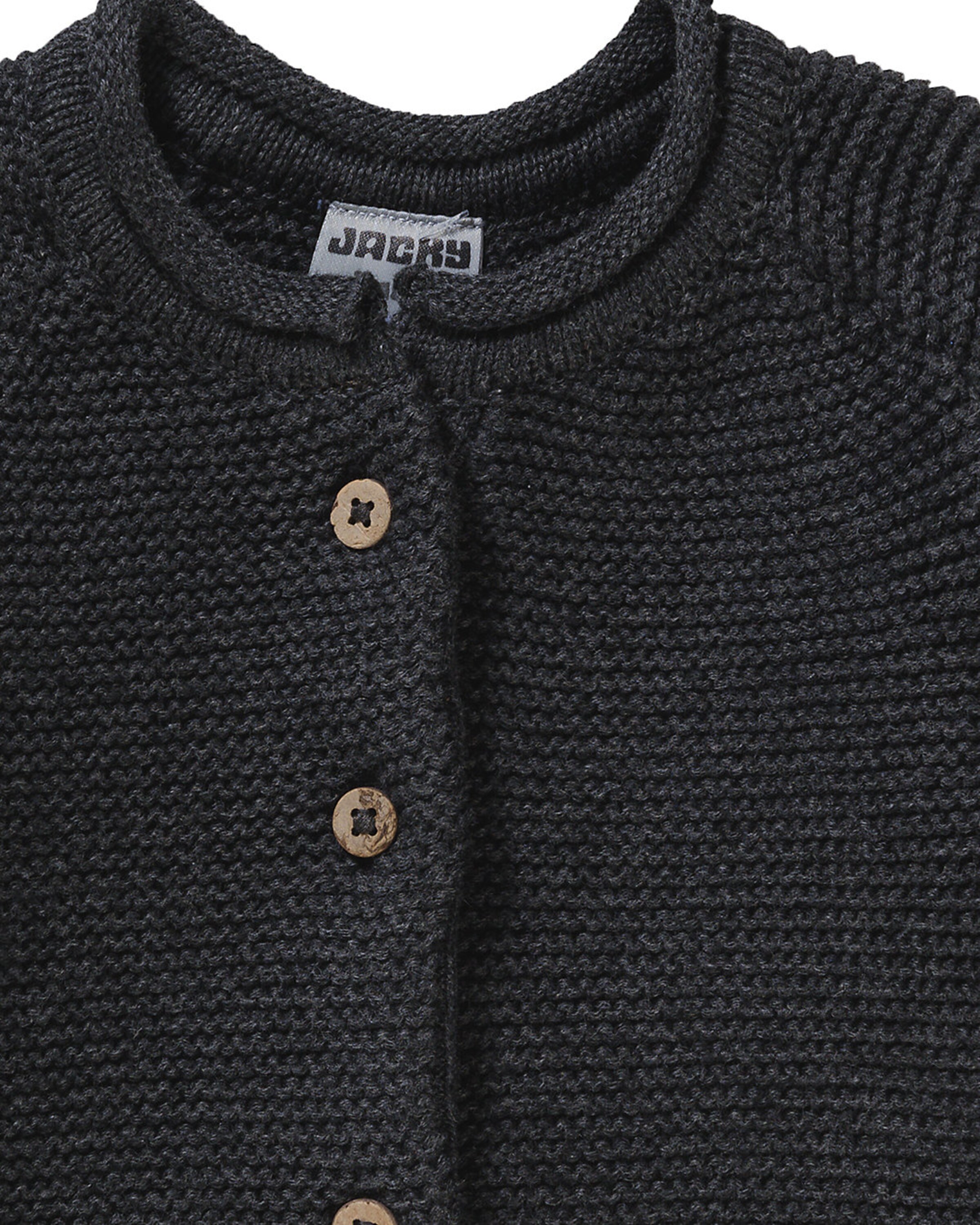 JACKY Knit cardigan 'Lama' in Grey