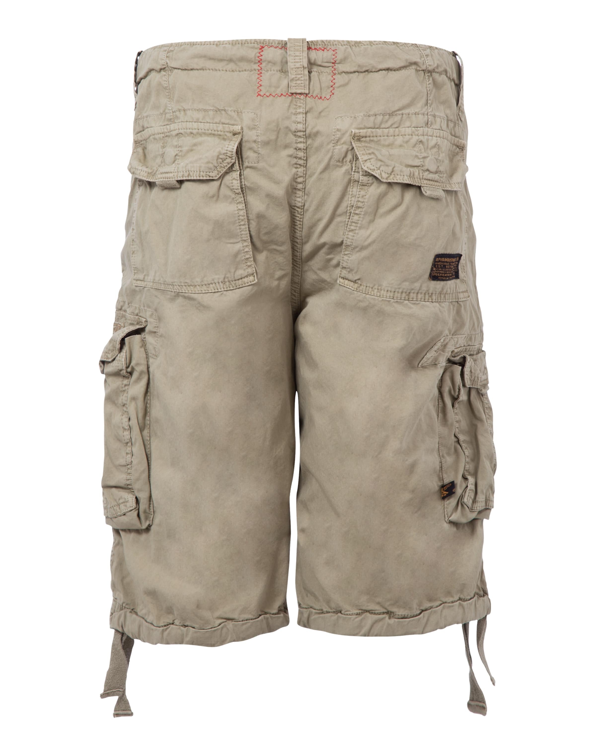 Loosefit Pantaloni 'Jet' di ALPHA INDUSTRIES in beige