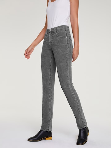 Slimfit Pantaloni di heine in grigio: frontale