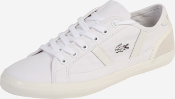LACOSTE Sneakers laag 'Sideline' in Wit: voorkant