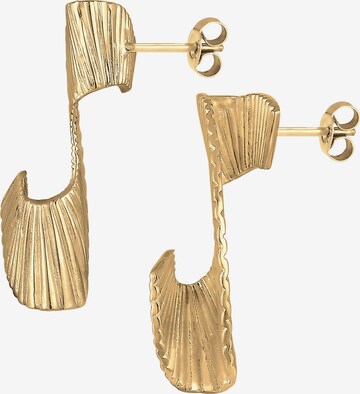 ELLI PREMIUM Earrings 'Organic' in Gold