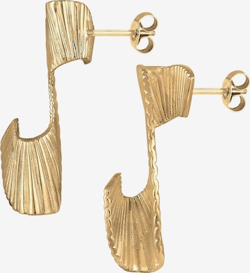 ELLI PREMIUM Earrings 'Organic' in Gold