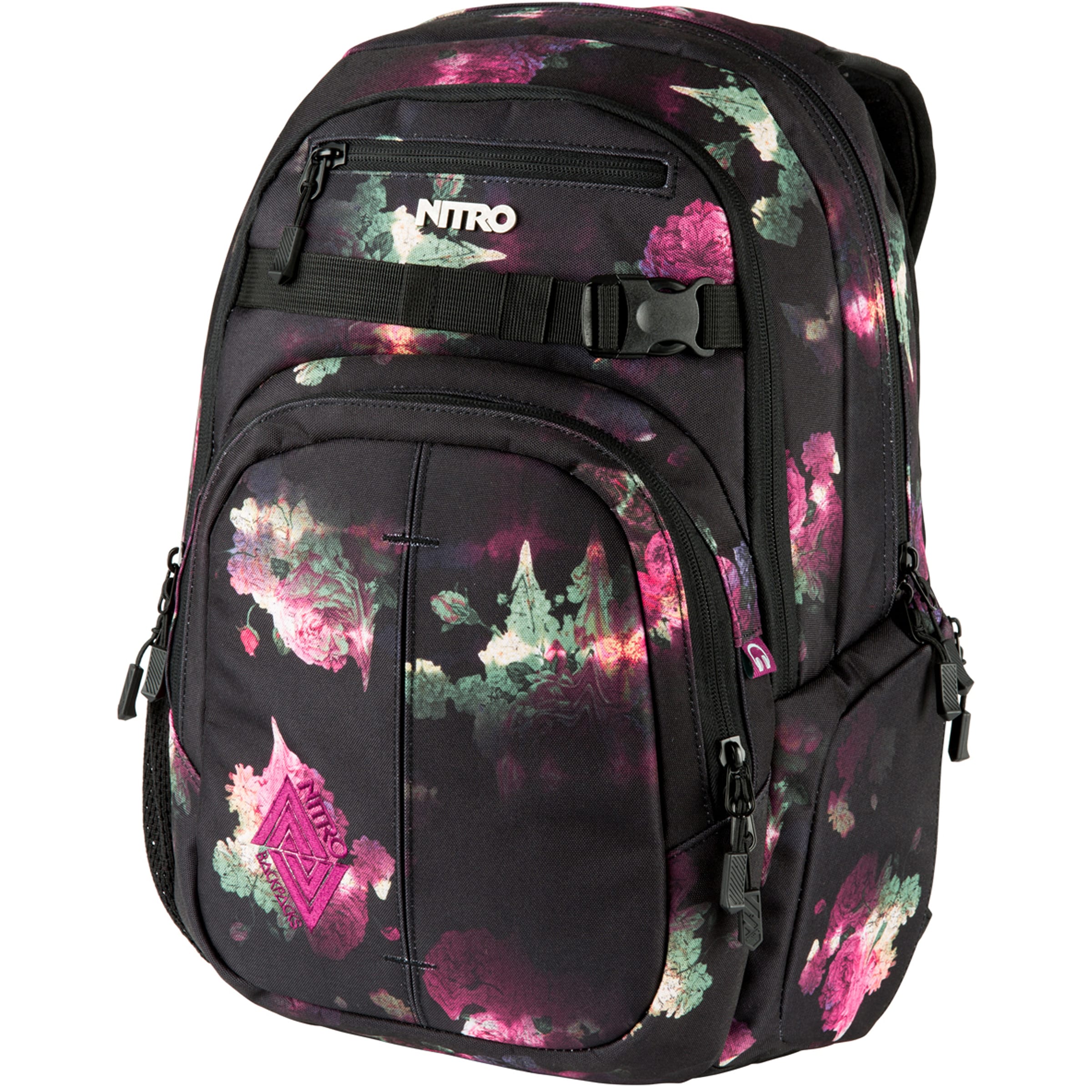 NITRO Backpack 'Chase' in Black: front