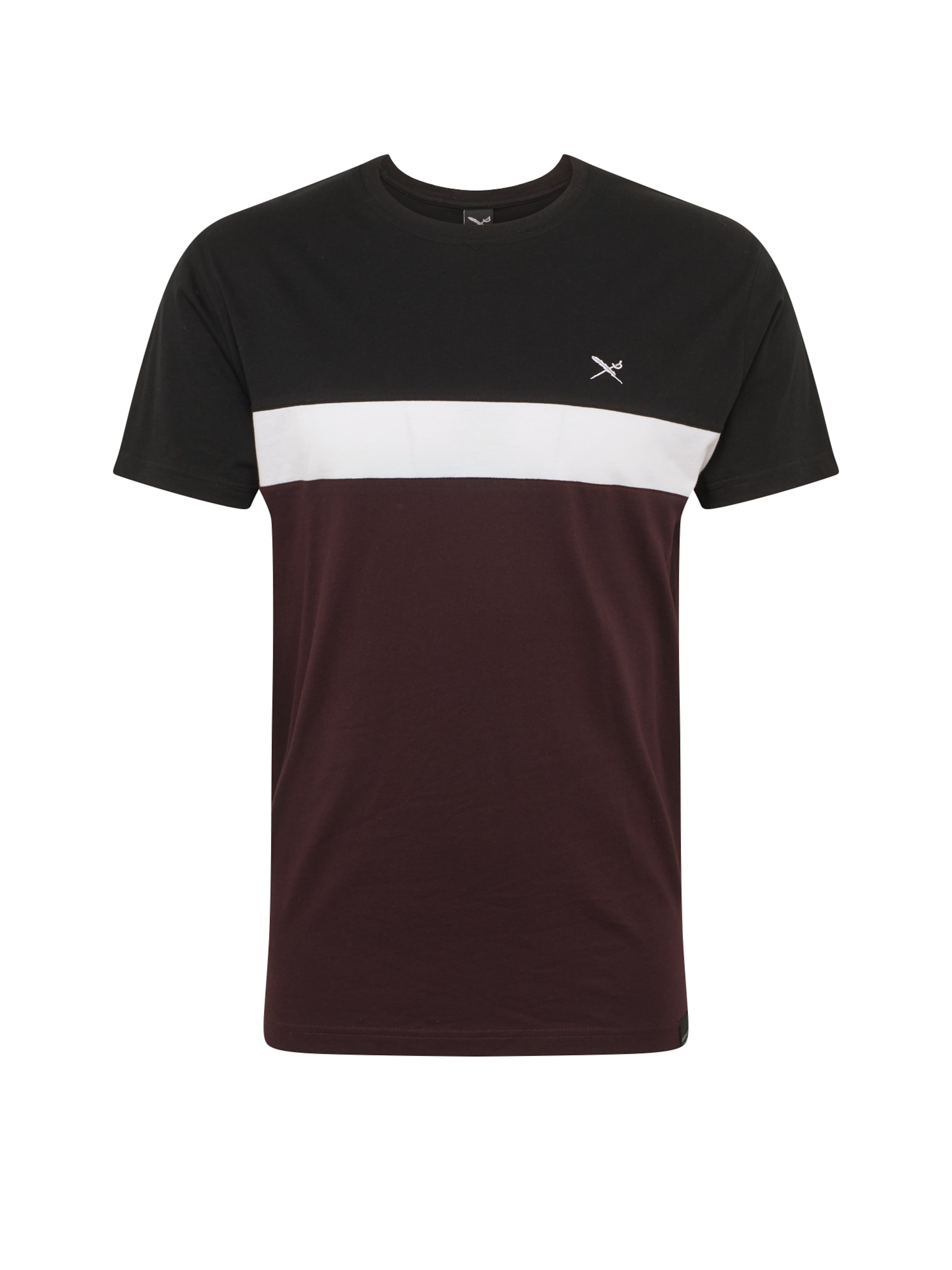 T-Shirt 'Court' Iriedaily en rouge : devant