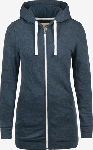 DESIRES Zip-Up Hoodie in Blue: front