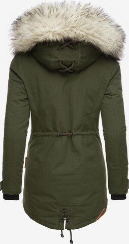 NAVAHOO Winterparka in Groen