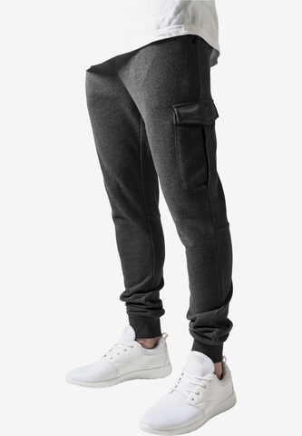 Urban Classics Tapered Cargo Pants in Grey