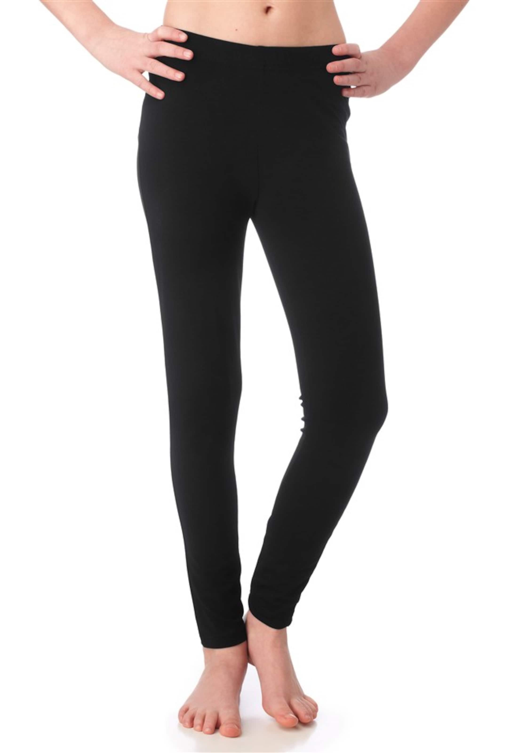 COLORS FOR LIFE Skinny Leggings in Black: front