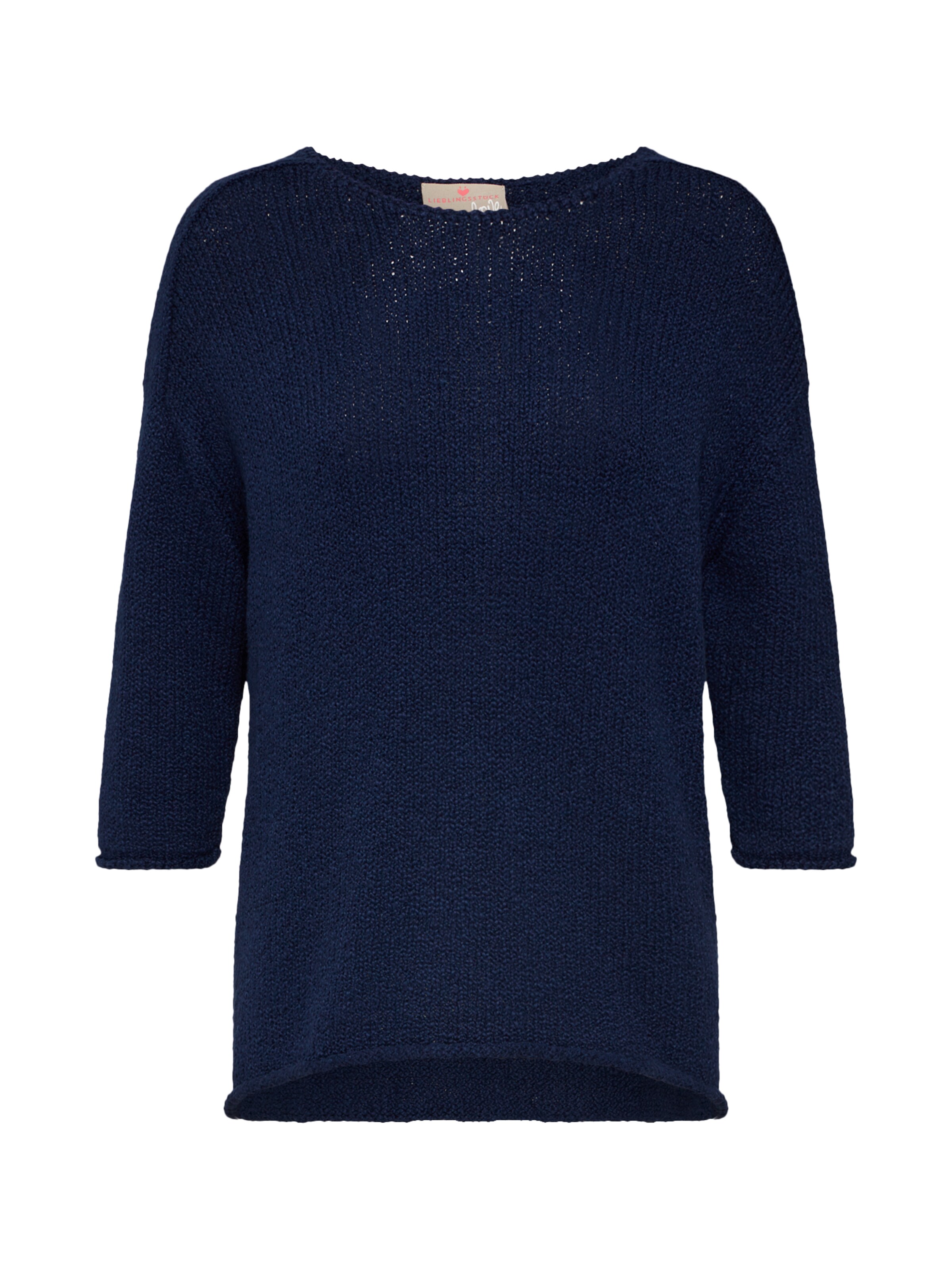 LIEBLINGSSTÜCK - Trui 'ThaleaK' in de kleur Donkerblauw