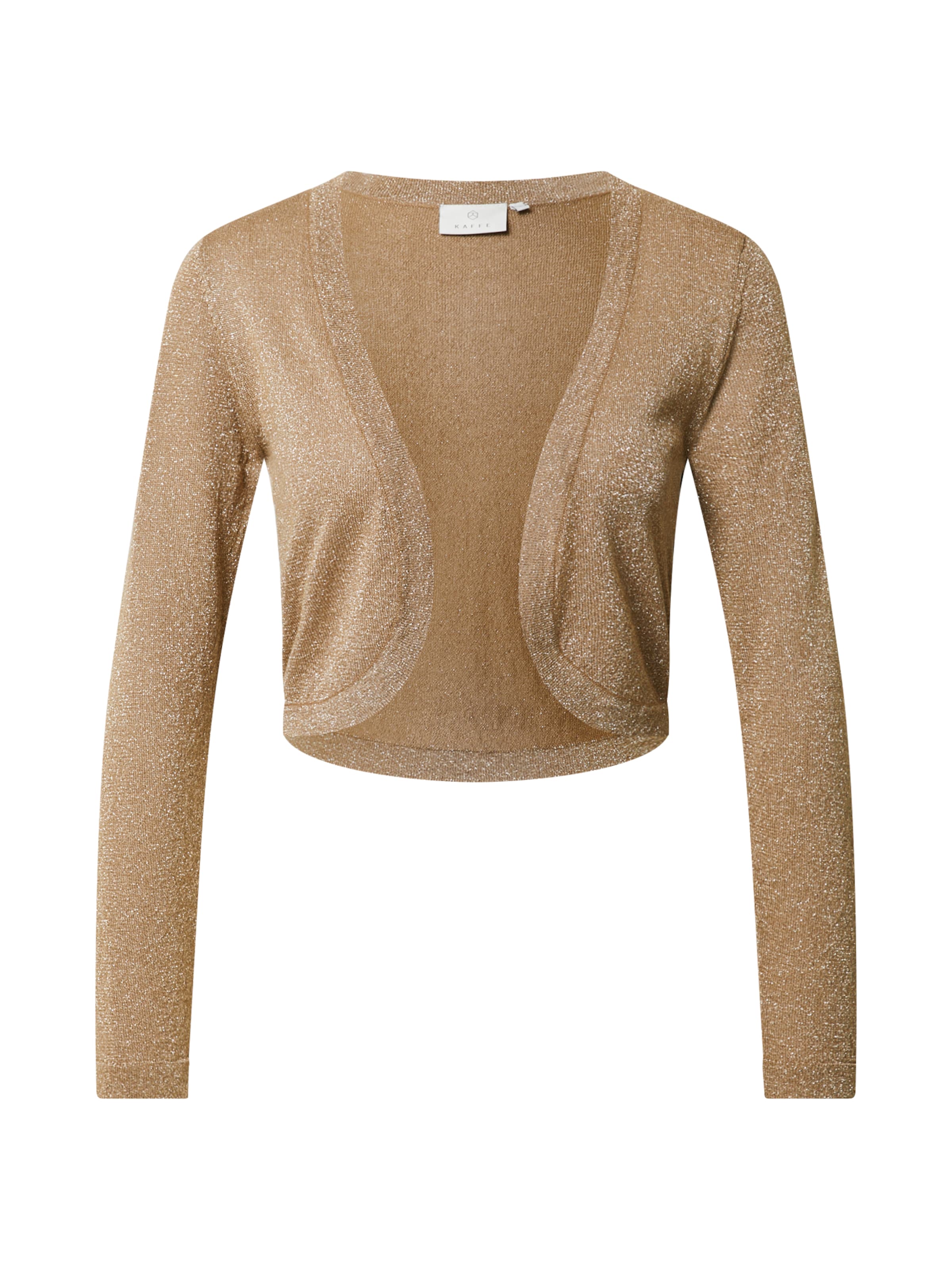 Kaffe Bolero &#x27;Ankra&#x27; in Bruin: voorkant