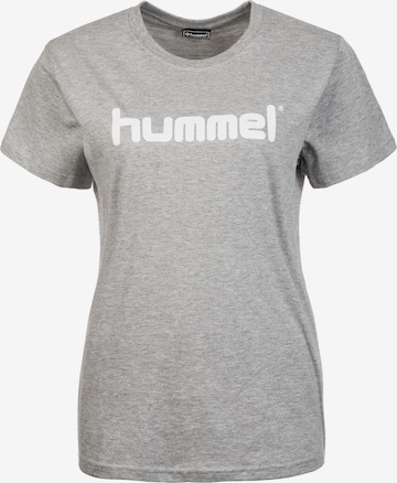 Hummel Trainingsshirt in Grau: predná strana