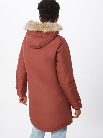 VERO MODA Winterparka 'EXPEDITIONTRACK' in Bruin