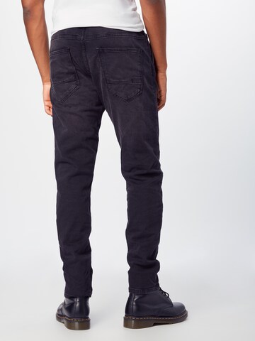 TOM TAILOR DENIM Slimfit Jeans in Schwarz: zadná strana