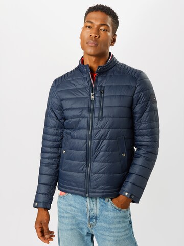 TOMMY HILFIGER Tussenjas in Blauw: voorkant