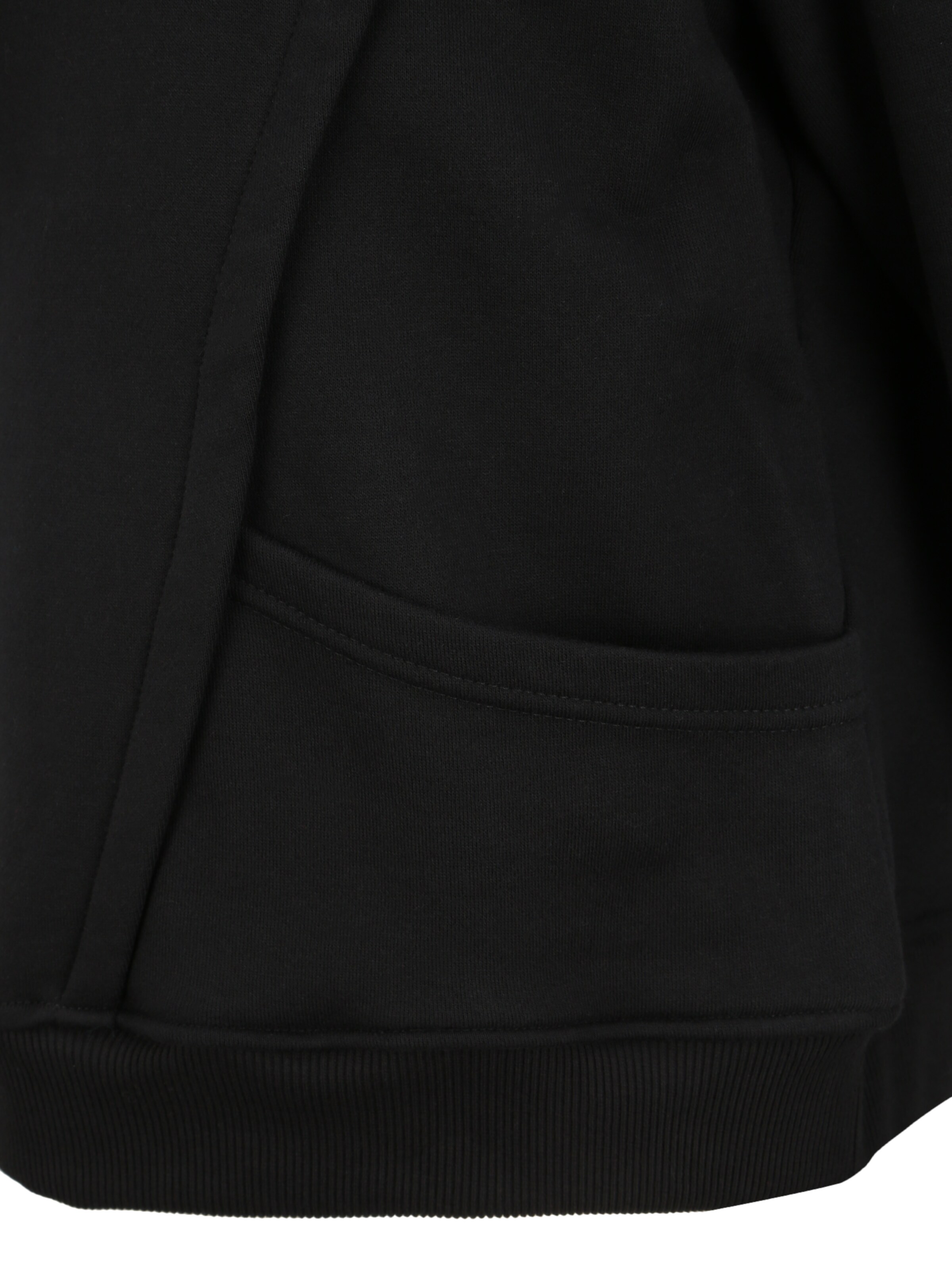 Bluză de molton de la Urban Classics pe negru