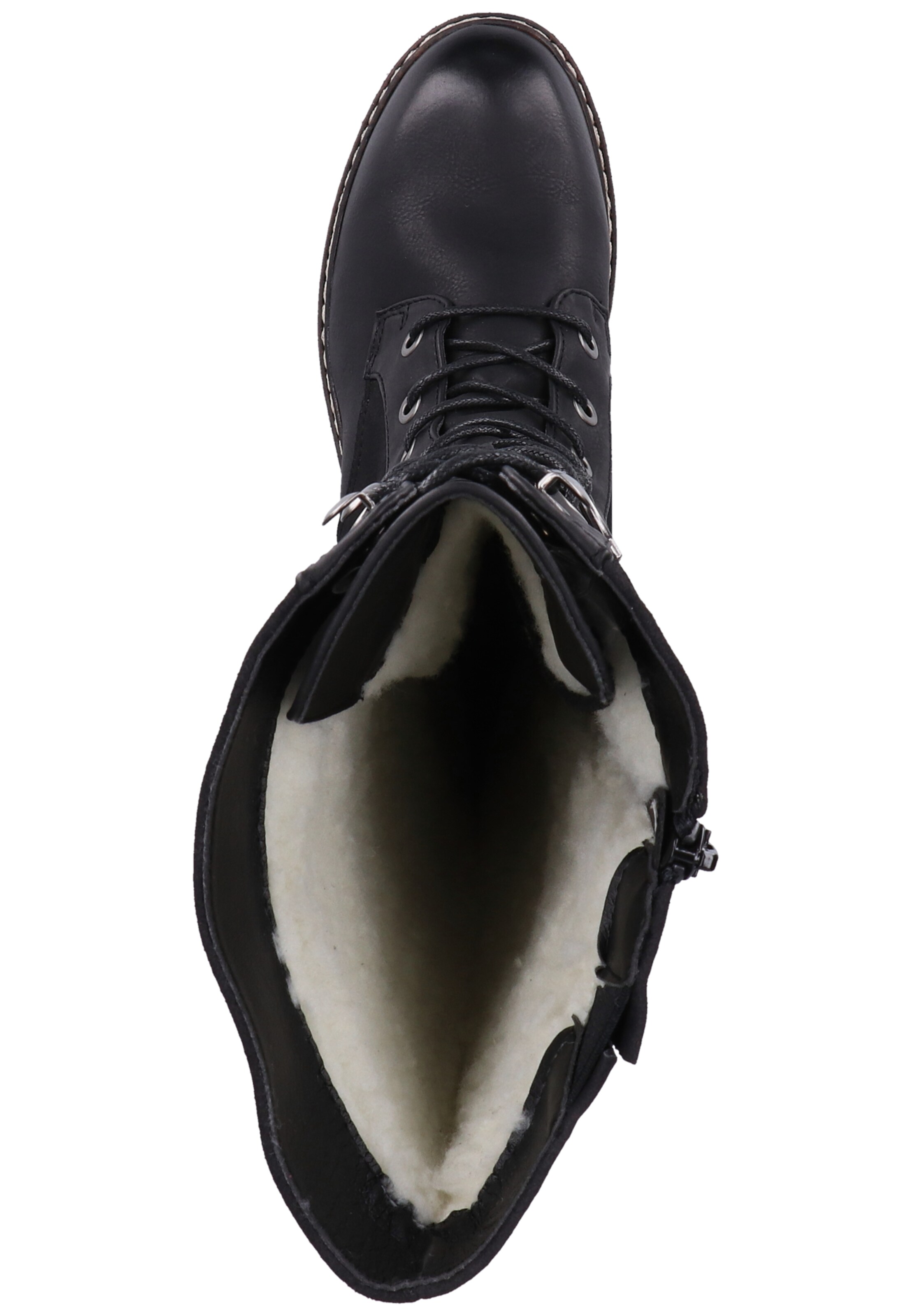 Rieker Veterlaarzen in Zwart