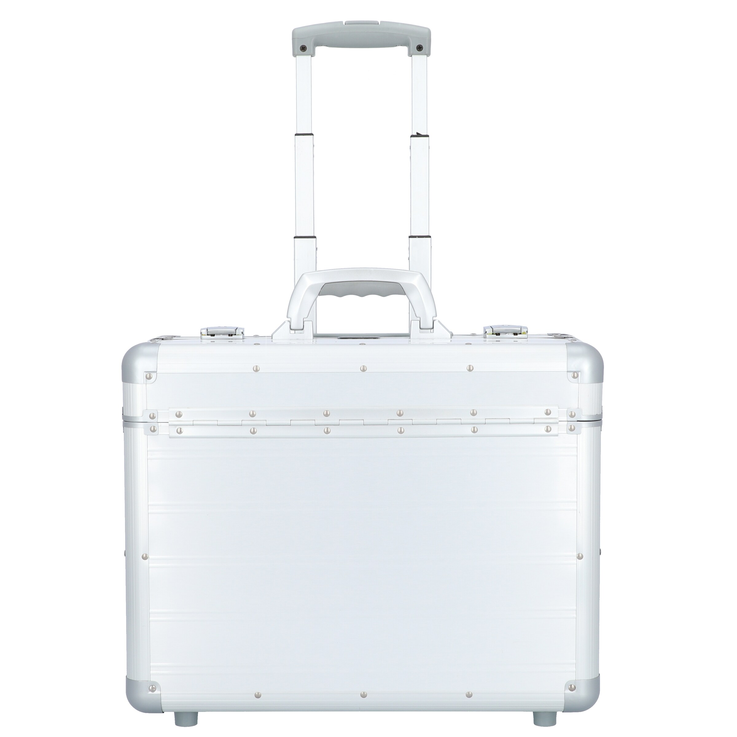ALUMAXX Pilotenkoffer in Silber: Vorderseite
