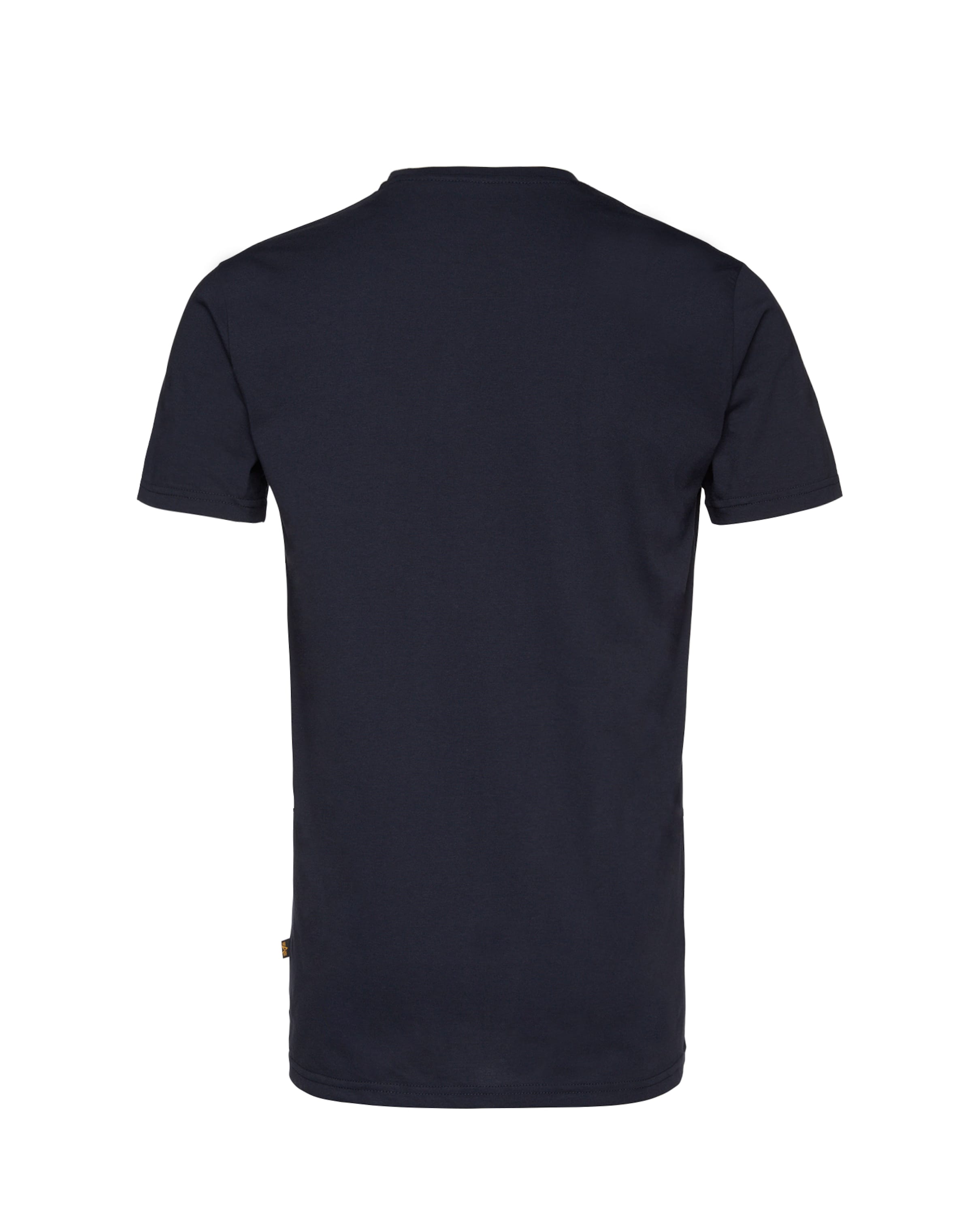 ALPHA INDUSTRIES Μπλουζάκι σε μπλε