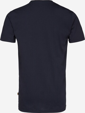 ALPHA INDUSTRIES T-Shirt in Blau