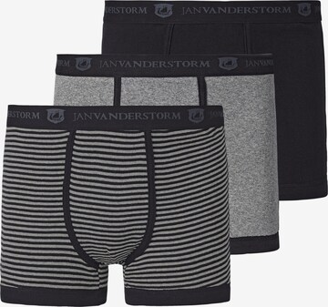 Jan Vanderstorm Boxer shorts ' Jasiel ' in Grey: front