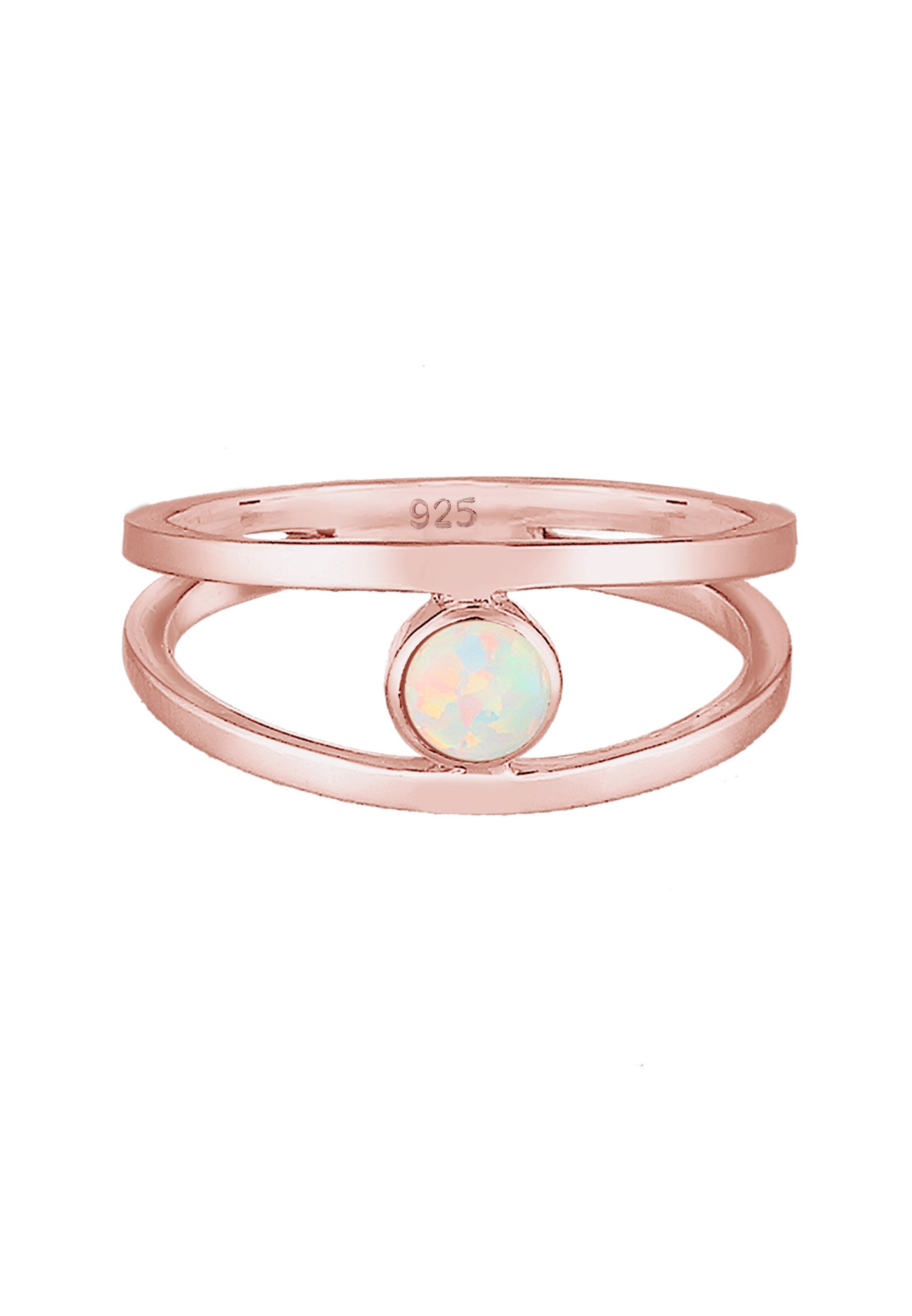 ELLI Ring 'Opal' in Goud