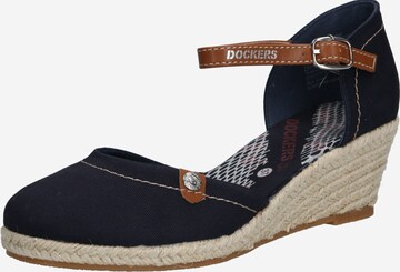 Sandales Dockers by Gerli en bleu : devant