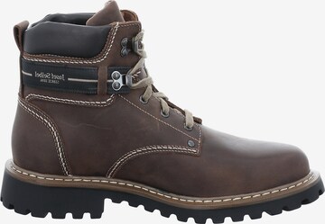 JOSEF SEIBEL Lace-Up Boots 'Adelboden' in Brown