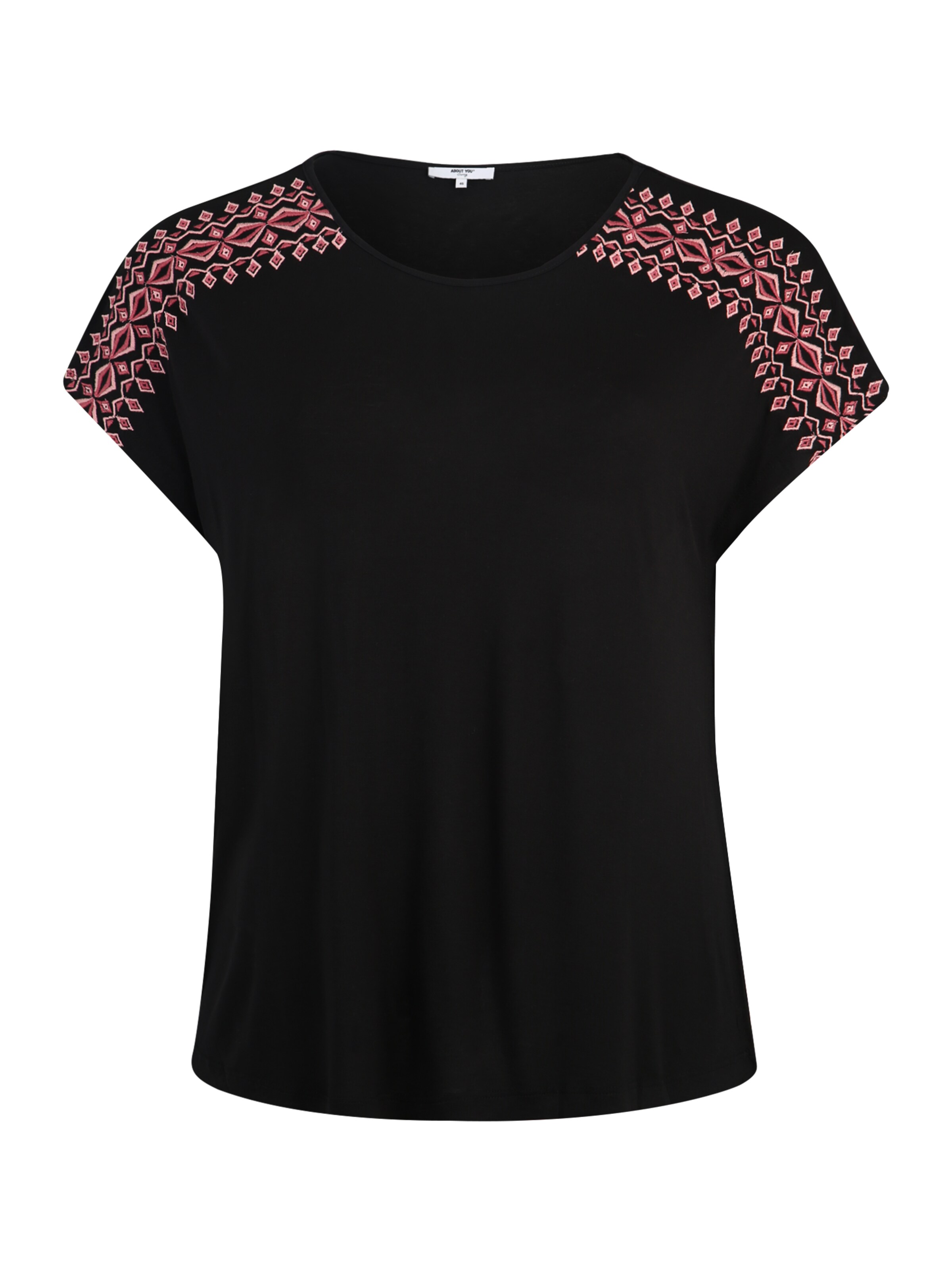 ABOUT YOU Curvy - Shirt 'Jill' in de kleur Zwart