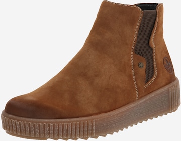 RIEKER Chelsea Boots in Brown: front
