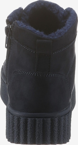 CITY WALK Lace-Up Ankle Boots in Blue