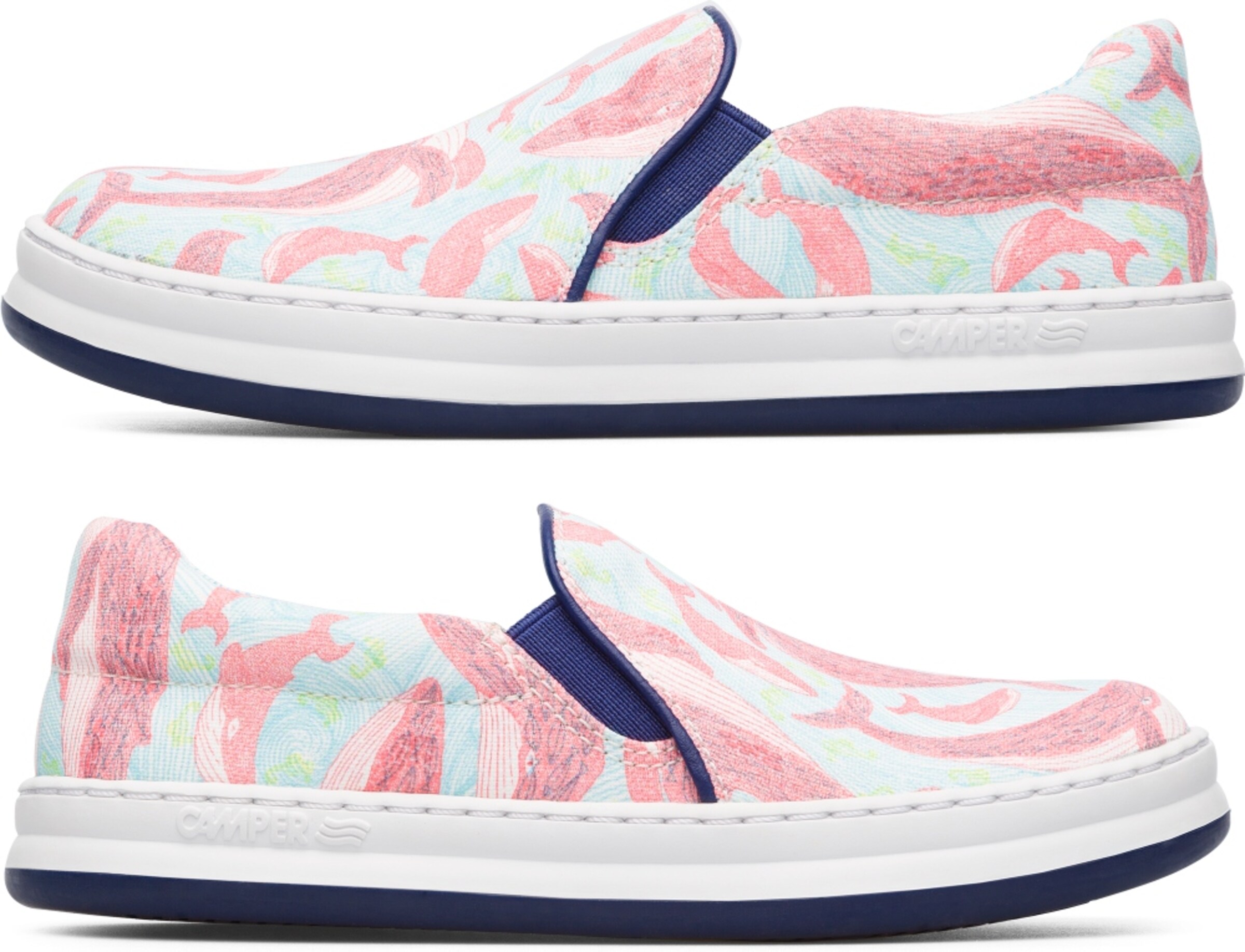 Baskets 'Twins' CAMPER en mélange de couleurs