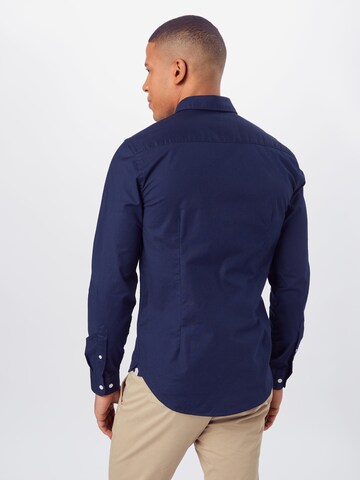 Casual Friday Regular fit Zakelijk overhemd 'Arthur' in Blauw